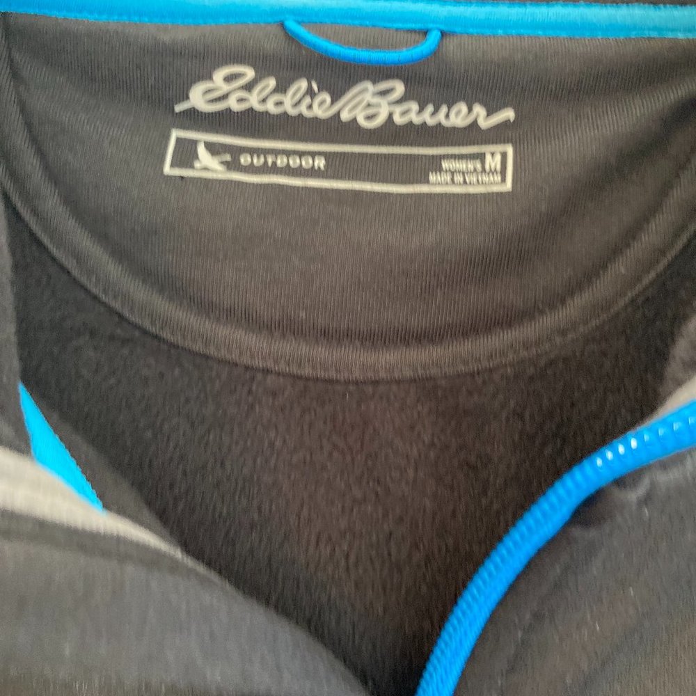 SOLD Eddie Bauer Outdoor Black Hoodie Jacket NWOT Women's Size Medium - Picture 12 of 13